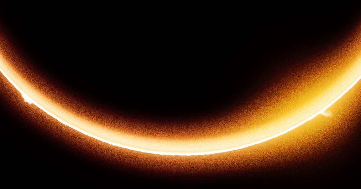 The European Space Agency released images that provide the first clear view of the southern pole of the Sun.