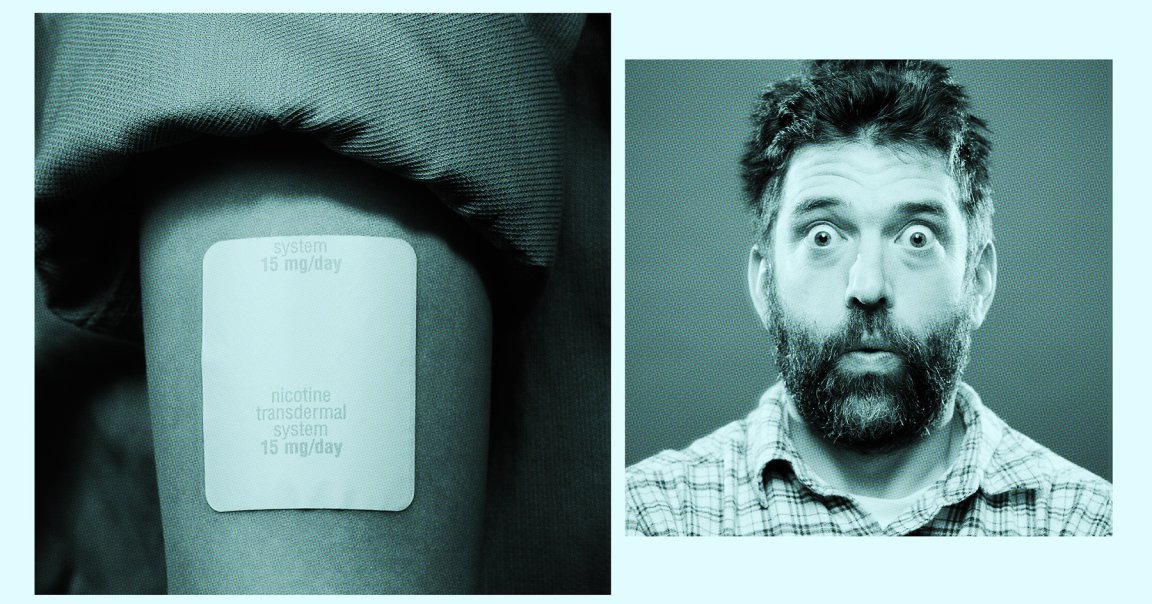 People who struggle with concentration can, according to some doctors, have a nicotine patch or piece of gum as a treat.