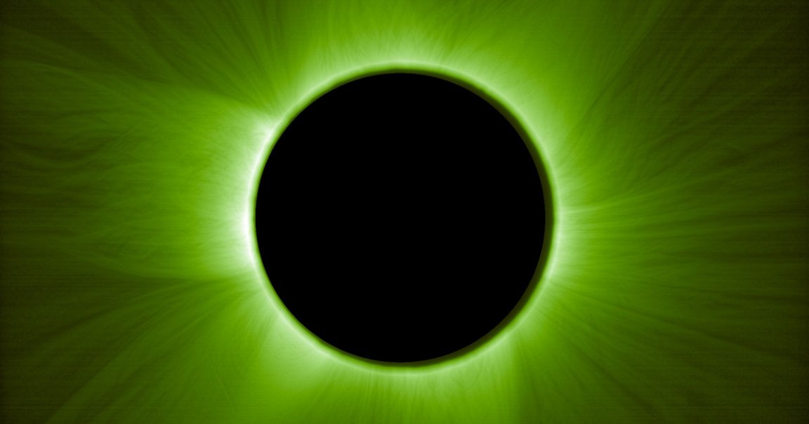 Two satellites just carefully lined up to form a perfect "artificial total solar eclipse" in orbit. The results are stunning.