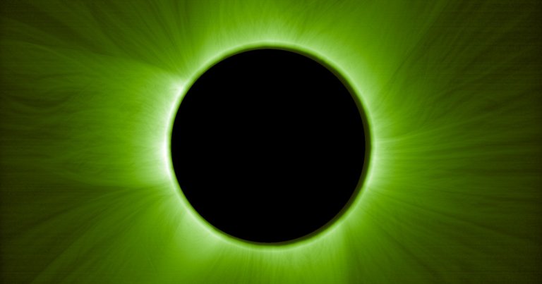 Two satellites just carefully lined up to form a perfect "artificial total solar eclipse" in orbit. The results are stunning.