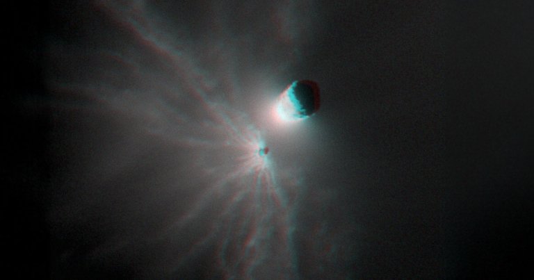 Scientists found that NASA's DART spacecraft ejected a massive barrage of boulders when it bashed into asteroid Dimorphos in 2022.