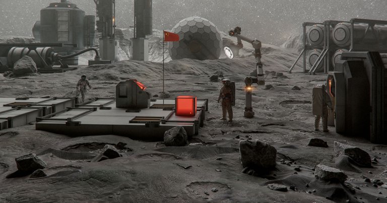 Chinese researchers say they've devised a new way to extract water from lunar soil and convert it into fuel.