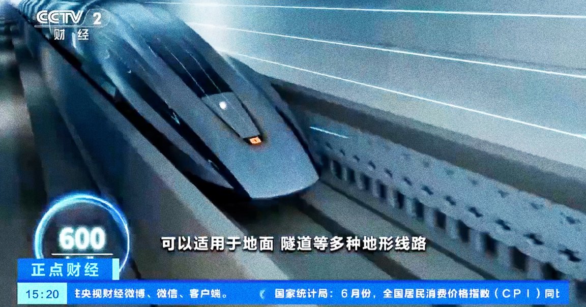 Chinese engineers recently announced a prototype maglev train had successfully reached speeds of up to 650 kilometers per hour.