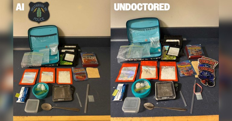 AI slop has come for everything, including those cringey drug bust spreads that clueless cops love to post.
