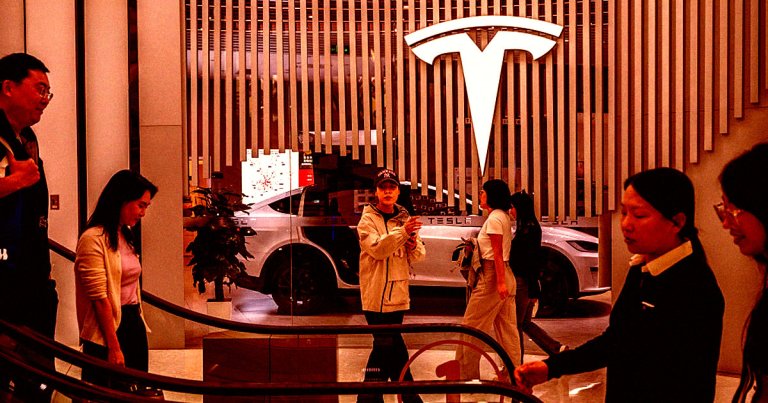 Tesla's market share in China is shrinking, which could represent yet another nail in Elon Musk's carmaker's coffin.