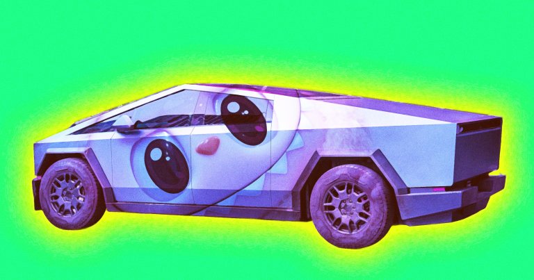 There is now a Labubu-wrapped Cybertruck out there — and the weirdest part is that we don't entirely hate it.