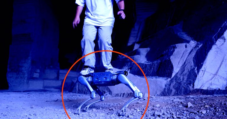 Chinese robot maker Unitree has shown off its next quadripedal robot dog, which is strong enough to hold a 220-pound adult on its back.