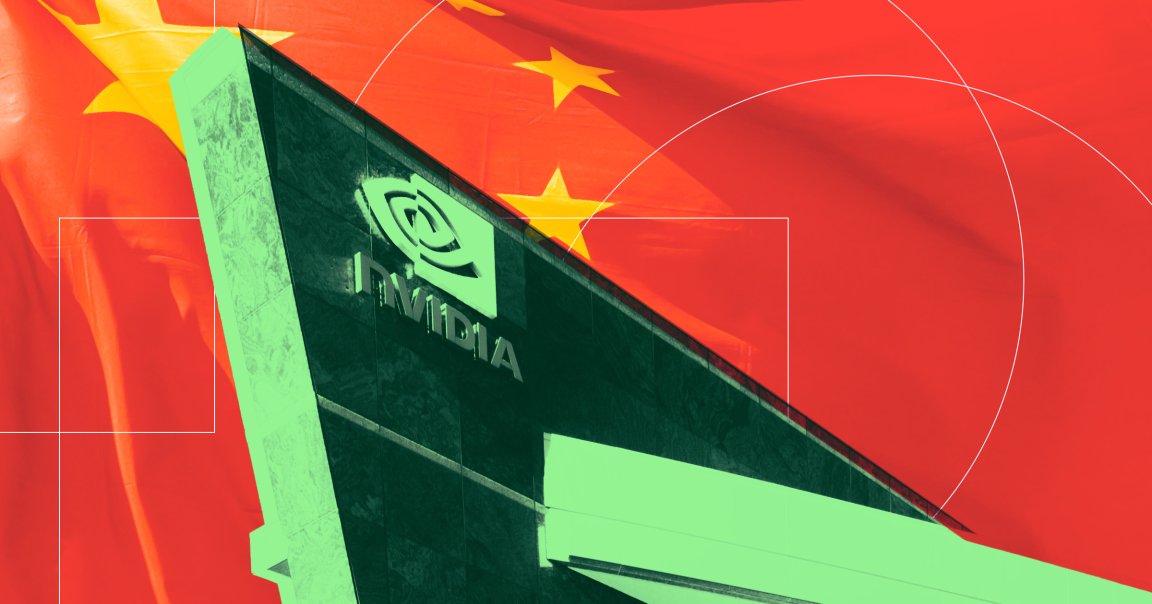 China is calling the United States' bluff by banning its largest tech companies from using Nvidia's red-hot AI chips.