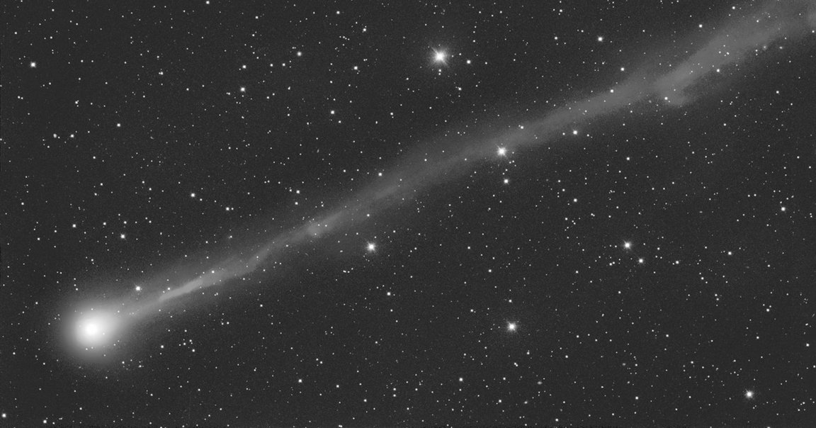 In October, a newly discovered comet will come so close to Earth that people may be able to make out its heavenly fireworks unaided.