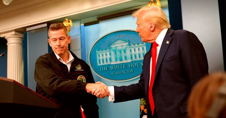 Instead of lauding its scientists, NASA's acting leader praised Trump during an announcement about the potential discovery of life on Mars.