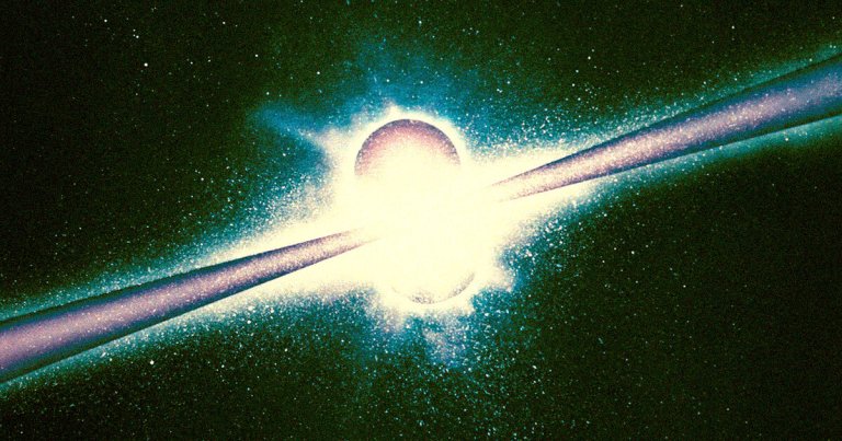 The signal, a gamma ray burst, kept repeating — which has never been seen before, and, according to astronomers, should be impossible.