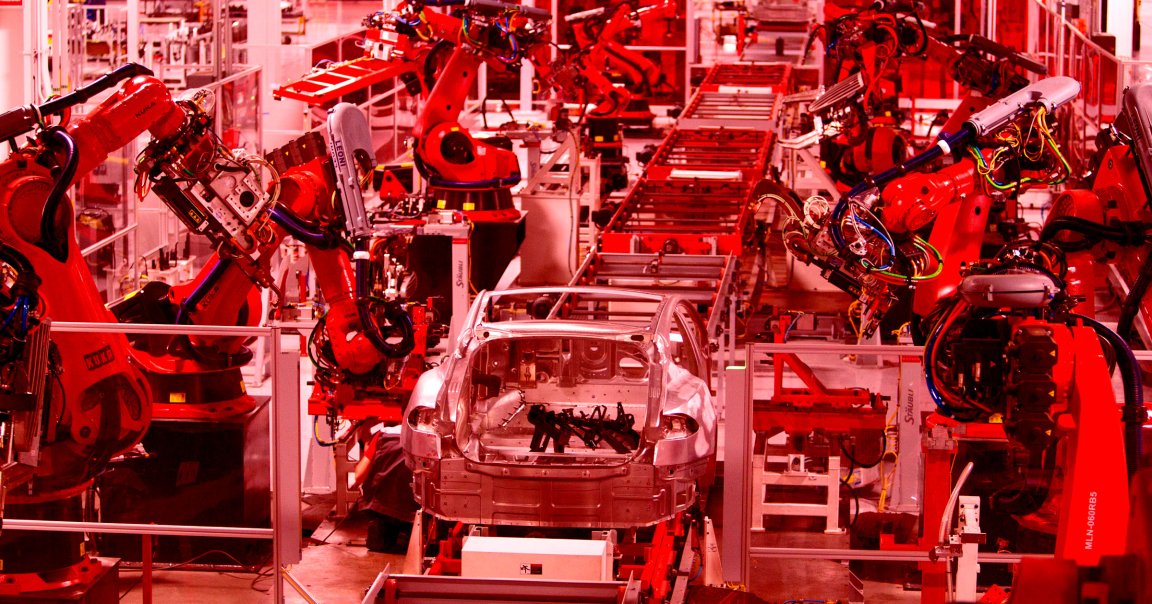 A robotics technician is suing Tesla, alleging he was struck and knocked unconscious by a robotic arm at the company's Fremont plant.