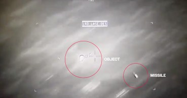 Leaked Video Shows US Military Shooting UFO With Hellfire Missile
