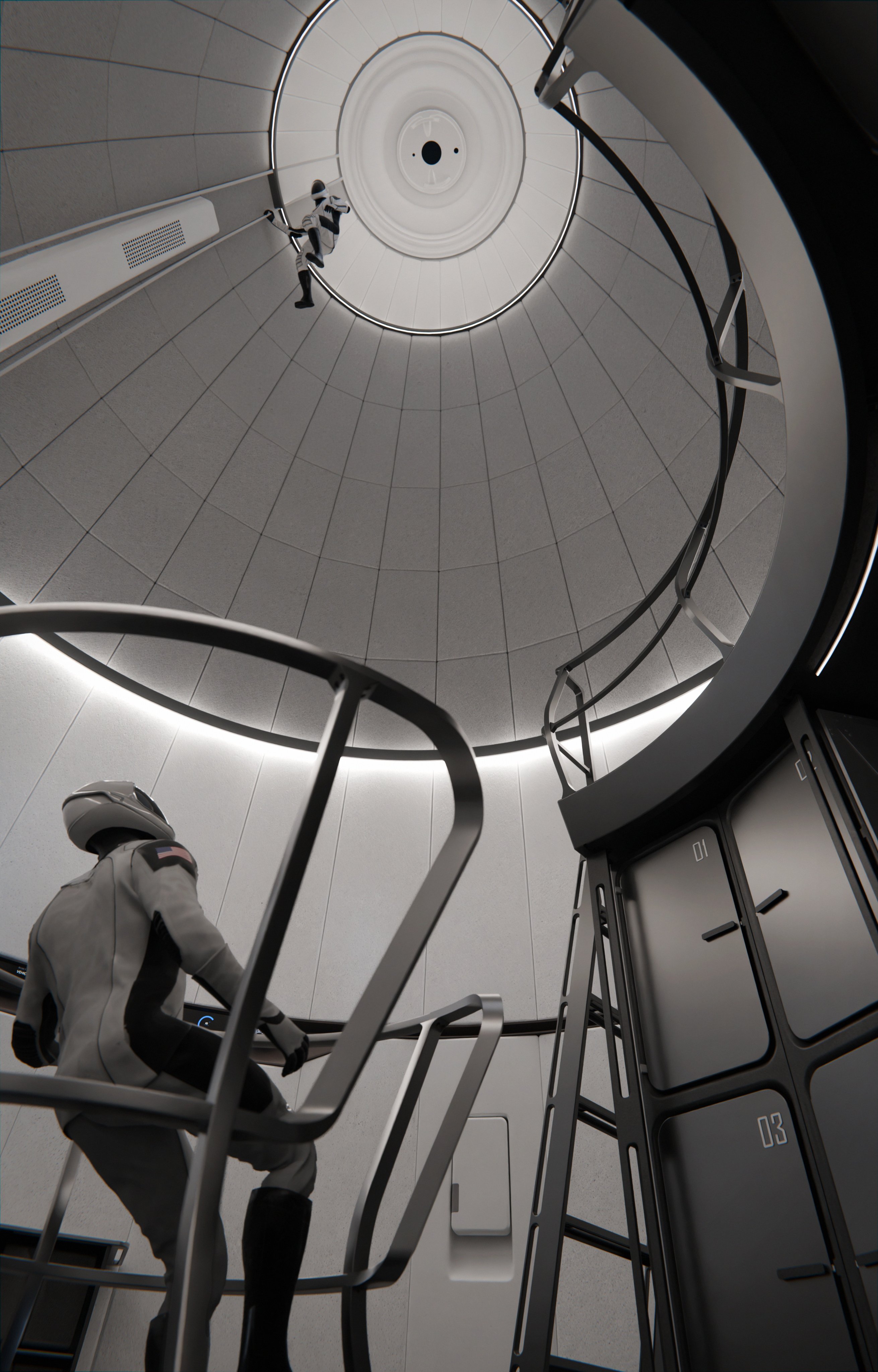 SpaceX has shown off intriguing renders of the interior of the Human Landing Systems (HLS) variant of its enormous Starship spacecraft.