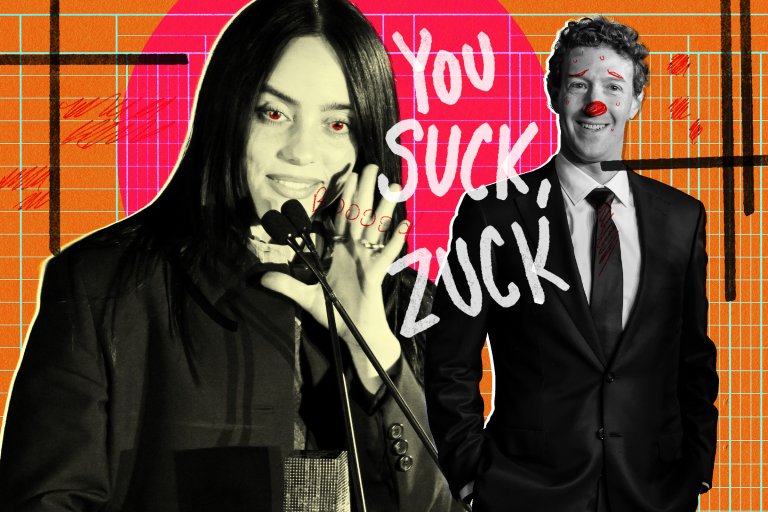 Mark Zuckerberg didn't seem pleased after Billie Eillish encouraged billionaires to give their money away.