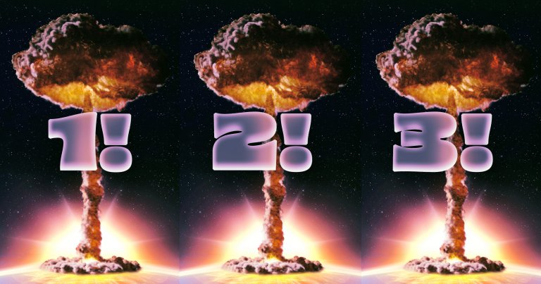 Chinese scientists tested a provocative military scenario: the effects of three rapid nuclear strikes on the same target.
