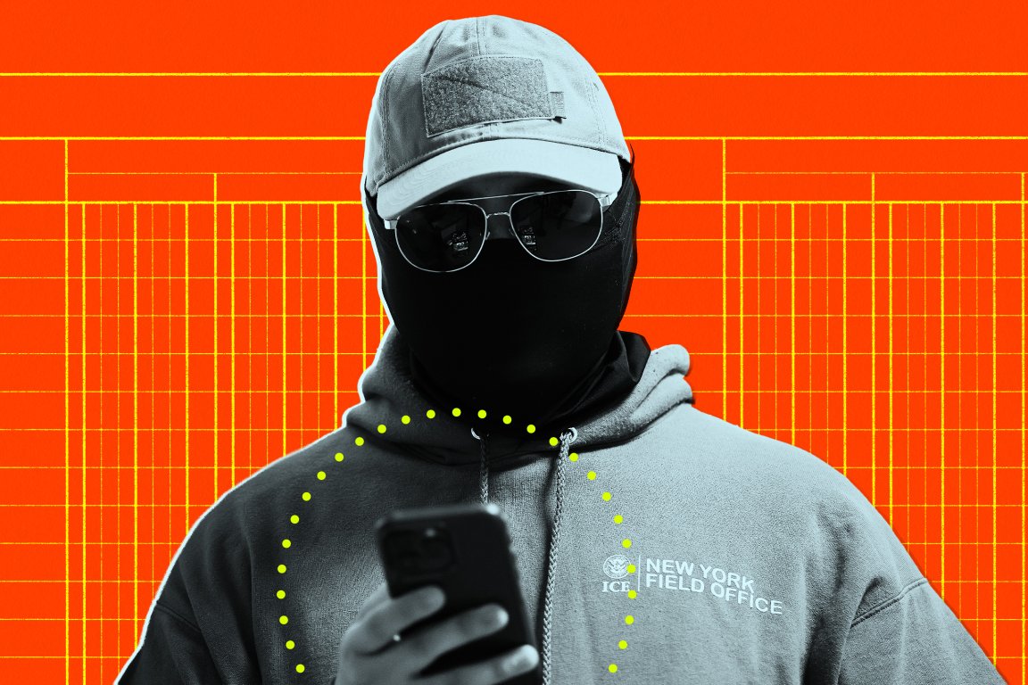 Federal immigration officers are busting out their phones to scan people's faces and confirm their residency.