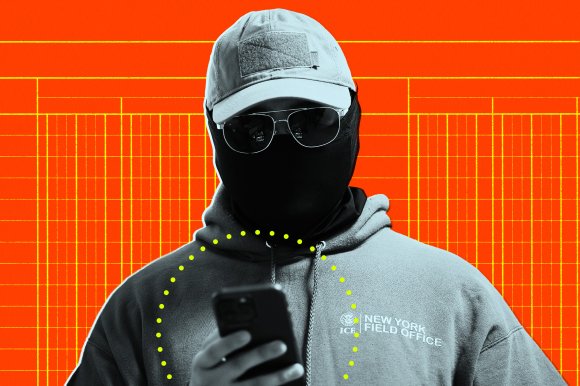 Federal immigration officers are busting out their phones to scan people's faces and confirm their residency.