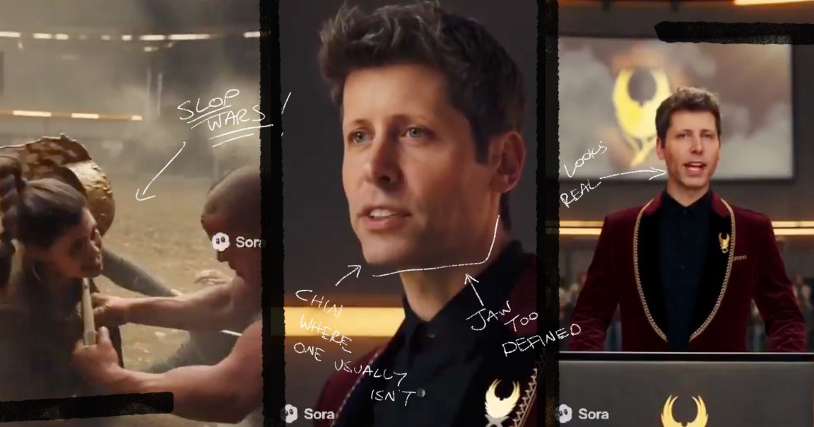 The launch of Sora 2 has mostly been a showcase of its ability to generate caricatures of Sam Altman in bizarre scenarios.