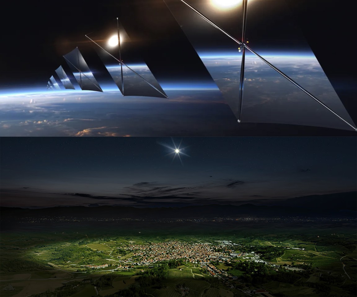 Scientists Oppose Huge Array of Mirrors in Space That Shines Nighttime ...