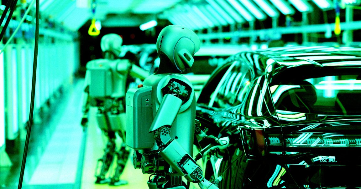 Western executives warn that China's heavily roboticized manufacturing industry could quickly leave the West behind.