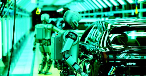 Western executives warn that China's heavily roboticized manufacturing industry could quickly leave the West behind.