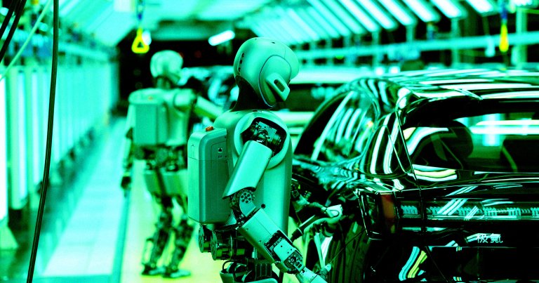 Western executives warn that China's heavily roboticized manufacturing industry could quickly leave the West behind.