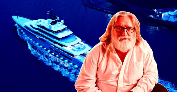 Valve cofounder Gabe Newell is indulging himself with some light retail therapy — in the form of a $500 million superyacht.