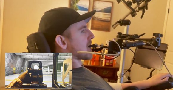 Using a Neuralink brain implant, a man who is quadriplegic can once again play video games like "Battlefield 6."
