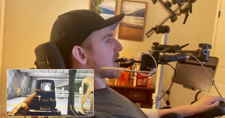 Using a Neuralink brain implant, a man who is quadriplegic can once again play video games like "Battlefield 6."
