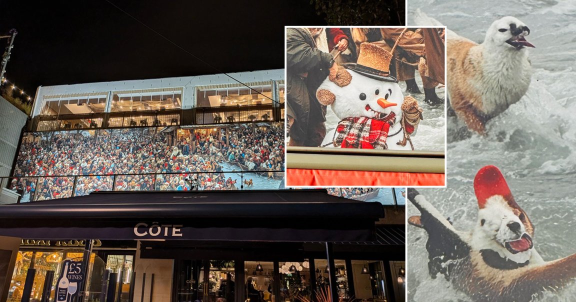 Giant AI-Generated Christmas Decoration Being Torn Down After Residents Noticed Grotesque Horrors Hidden in It