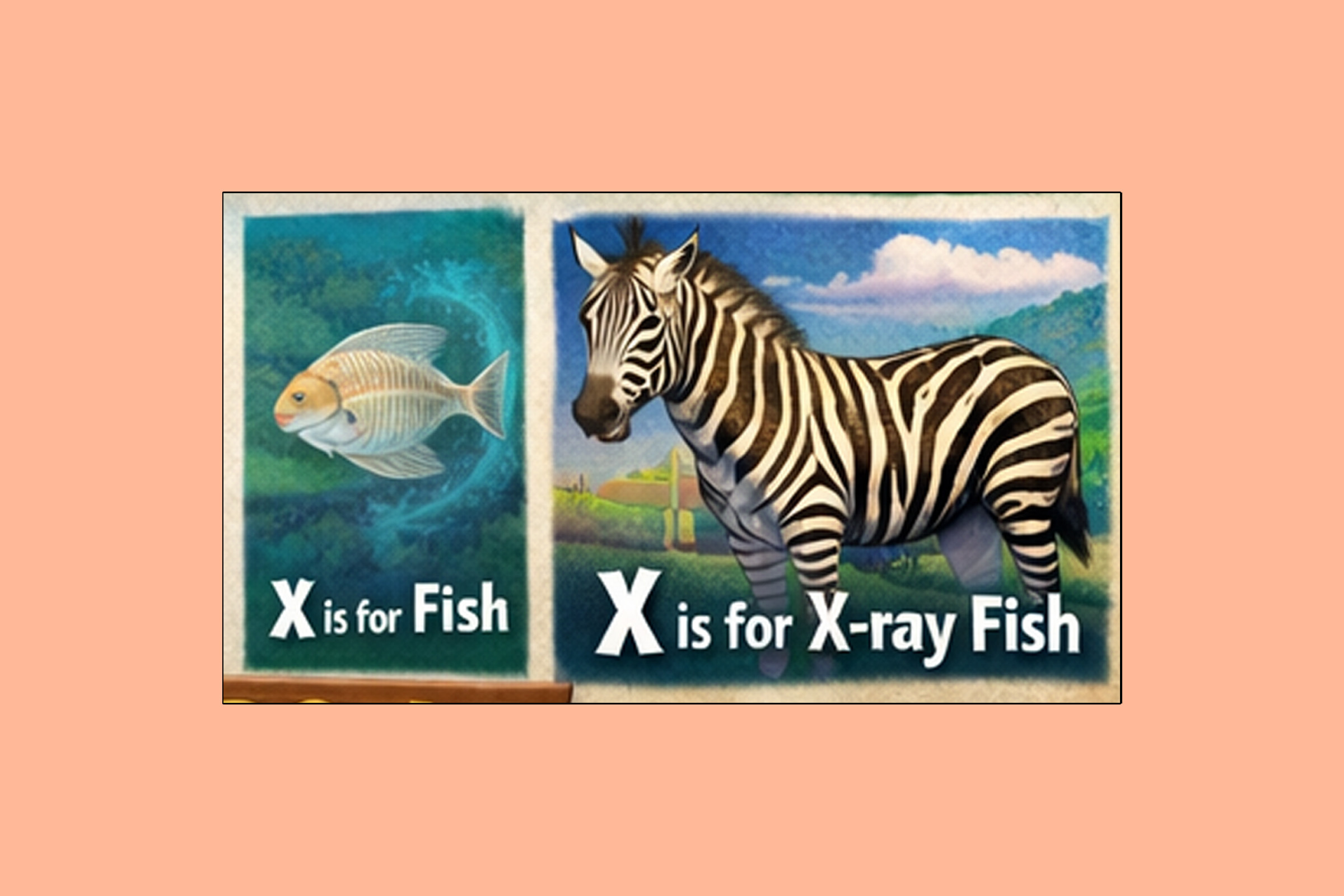 When Asked to Generate an Alphabet Poster for Preschoolers, the Latest Version of ChatGPT Just Flails Wildly