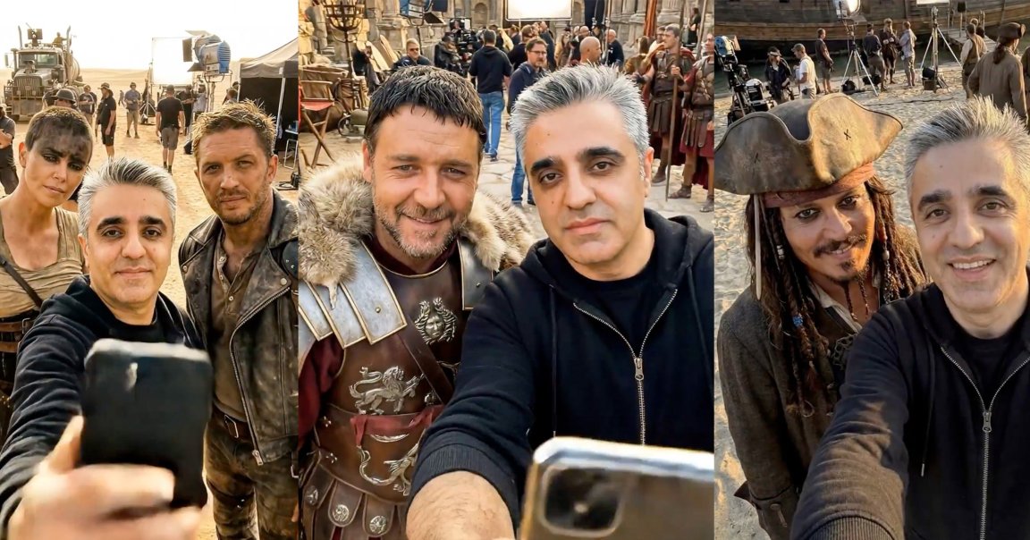 AI bros are cool and have lots of cool friends, which is why they're using AI to generate photos of themselves with lots of cool friends.