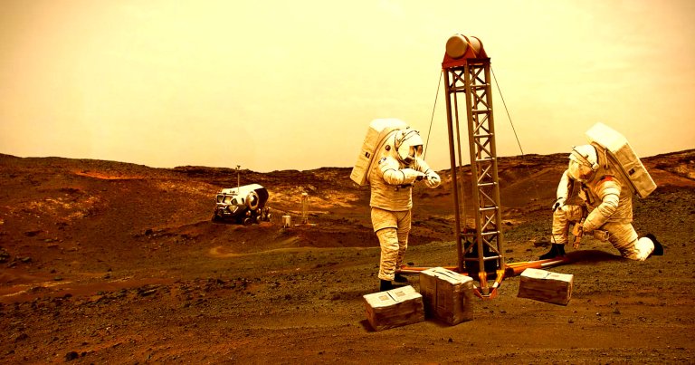 A consortium of American scientists and engineers filed a report that stridently makes the case for putting boots down on Mars.