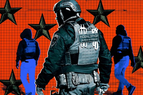 There's compelling evidence immigration officers are scanning civilians' faces to add to a dystopian government database.