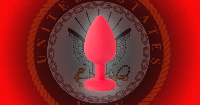 The Pentagon sent a Toronto-based sex toy shop letters inside two returned items sent back from a US naval base in Bahrain.