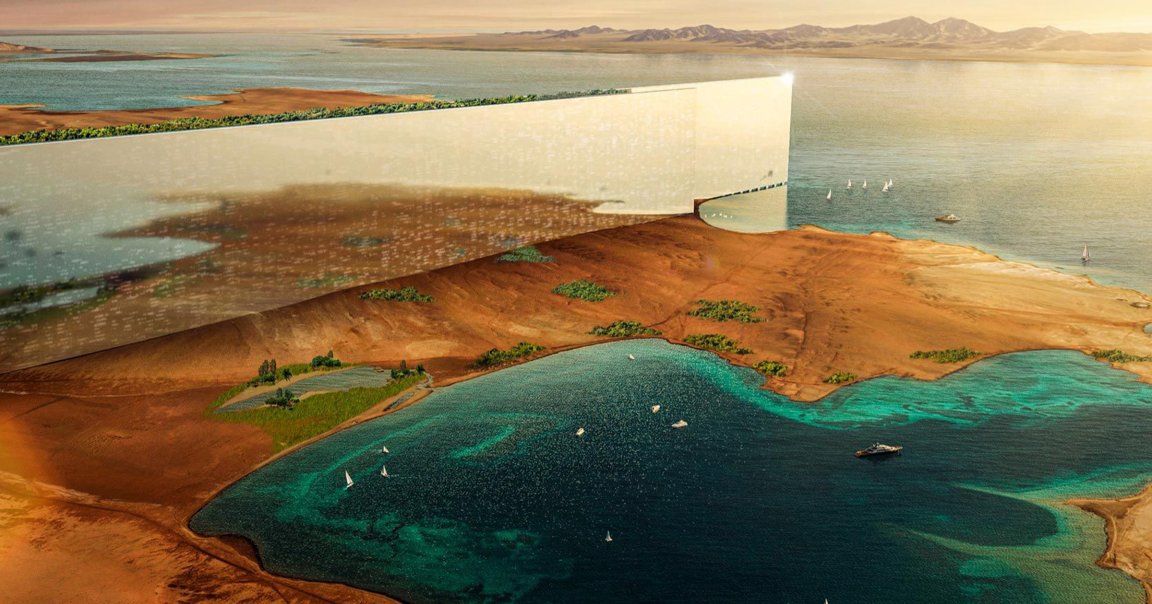 The Saudi government is reportedly drastically scaling back its linear-city skyscraper in favor of something much more trendy.