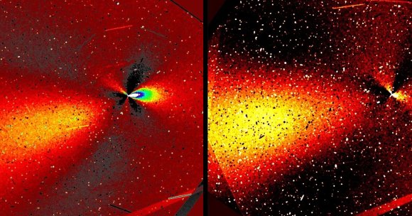 Three symmetrical jets jutting out of interstellar object 3I/ATLAS are showing up in Hubble observations, puzzling astronomer Avi Loeb.