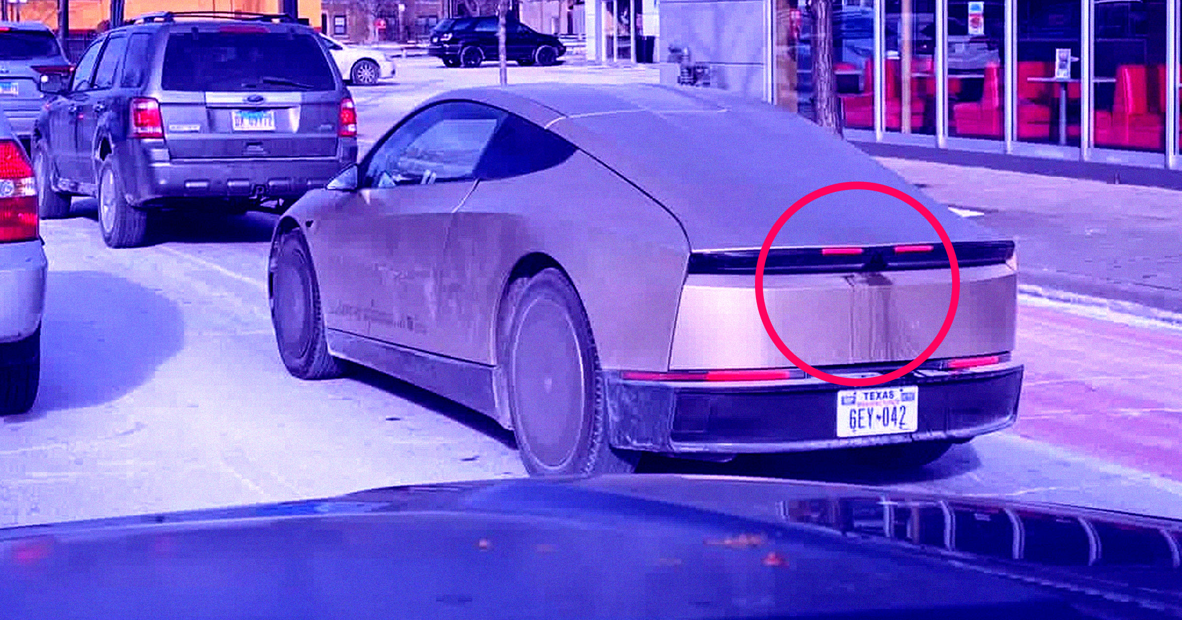 Tesla Cybercab ゼンマイレーサー Tesla's Houston Cybercab Activity Looks Like Robotaxi