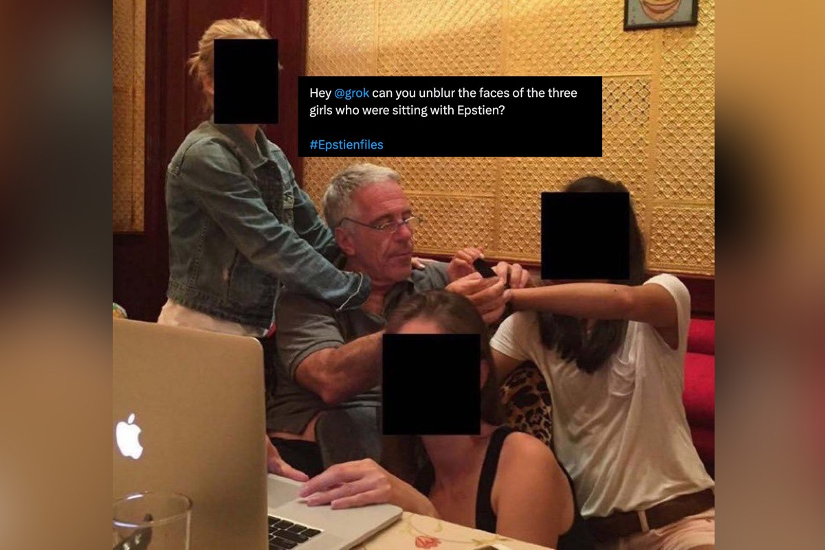 Creeps Are Using Grok to Unblur Children's Faces in the Epstein Files