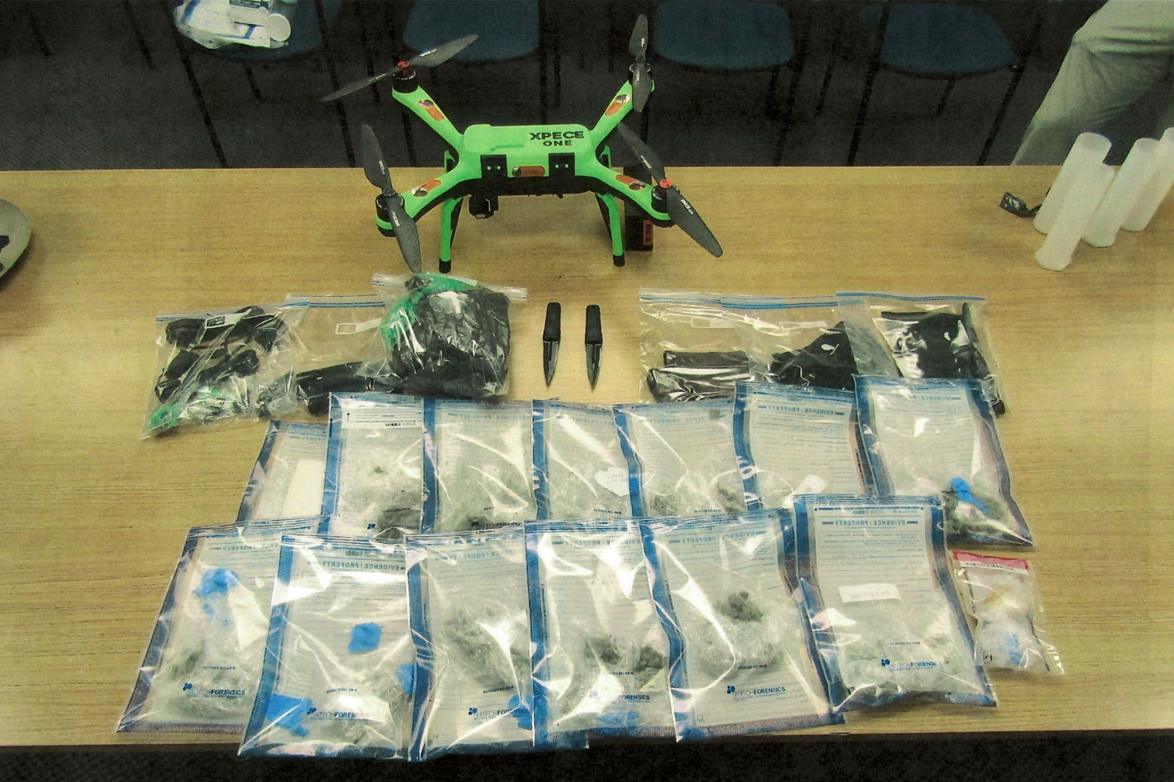 Quadcopter Drone Caught Trying to Deliver Hunting Knives to Inmates in Prison