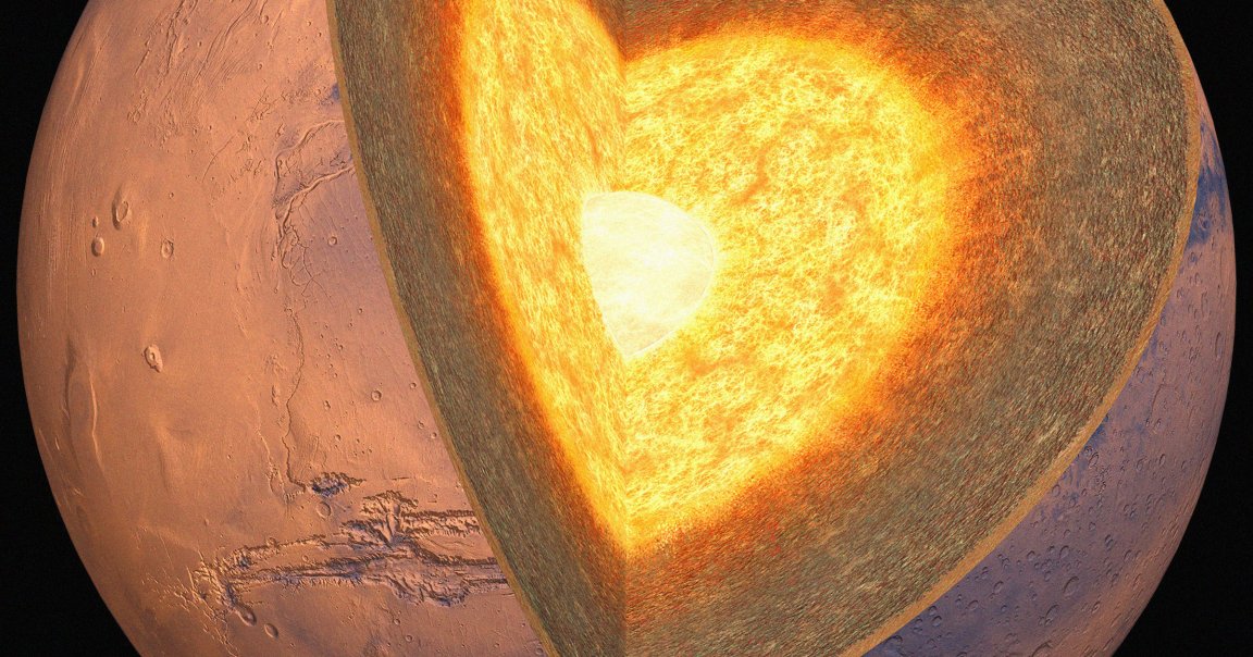 Scientists say they've come up with an explanation for the acceleration of Mars' rotation after spotting a "negative mass anomaly."