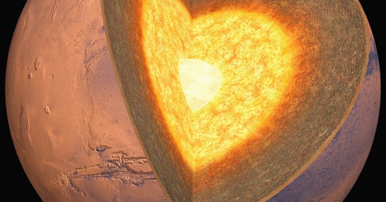 Scientists say they've come up with an explanation for the acceleration of Mars' rotation after spotting a "negative mass anomaly."