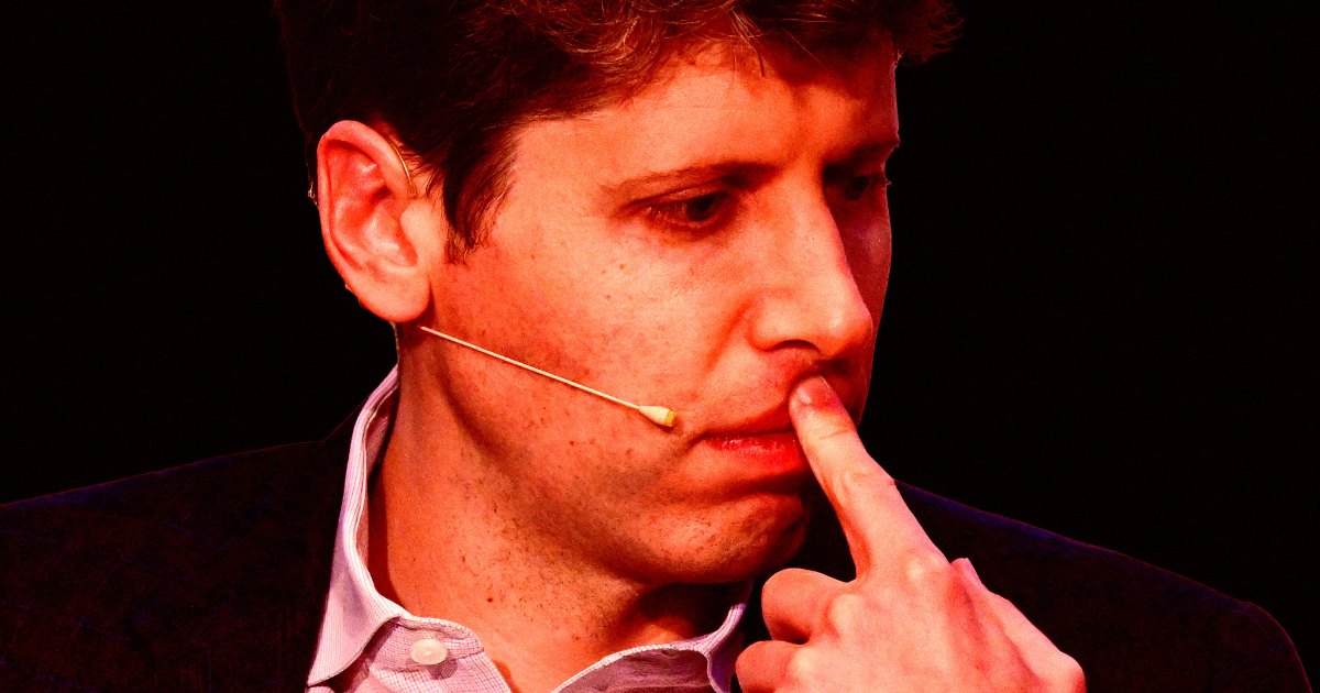 Sam Altman Admits He's Made a Huge Mistake