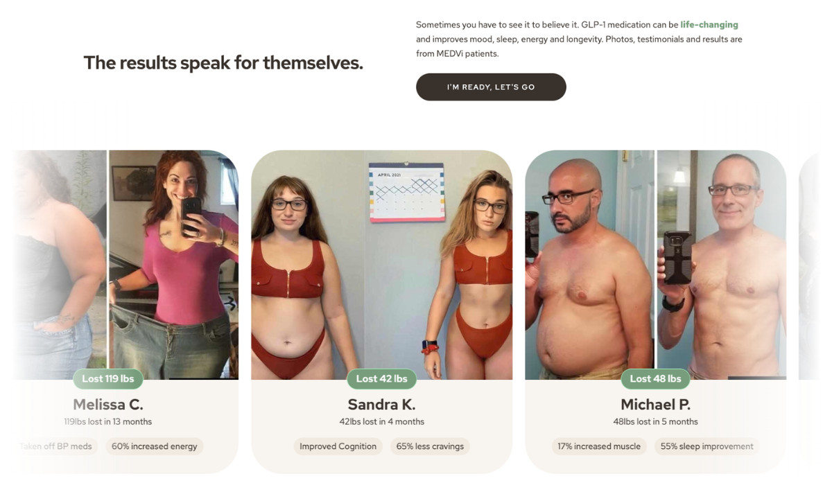 Alleged Medvi customers featured in deepfaked before-and-after images of faux weight loss transformations
