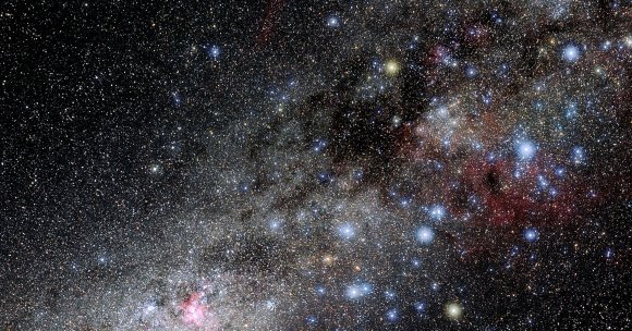 Researchers say it has mapped a supercluster of galaxies hiding behind the Milky Way ten years after it was first discovered.