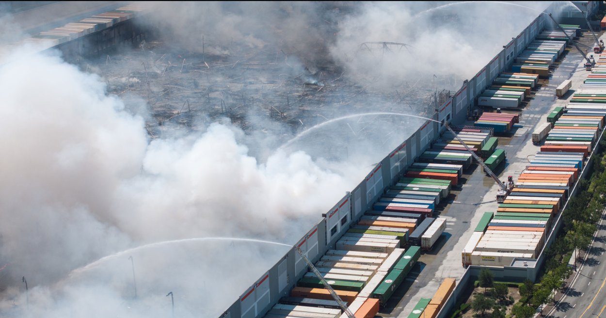 Man Lights 1.2 Million Square Foot Warehouse on Fire for Not Paying Him ...