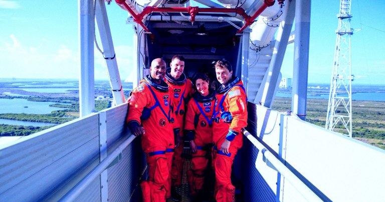 NASA is counting down for its Artemis 2 crewed lunar mission. It's a historic moment that also happens to take place on April Fools' Day.