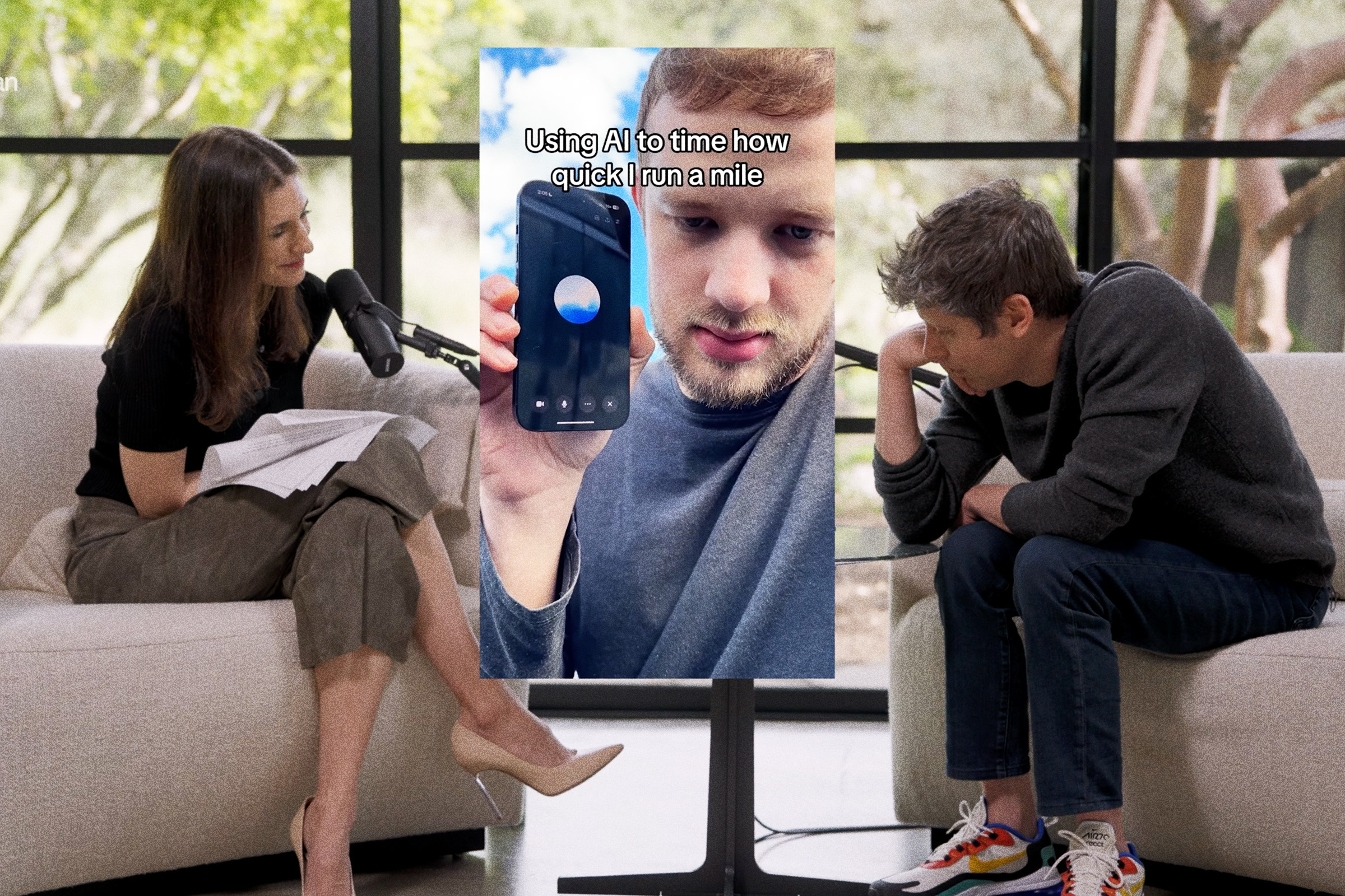 Sam Altman Watches Awkwardly As He’s Shown Bizarre ChatGPT Issue: “Uh, Maybe, Uhhh”