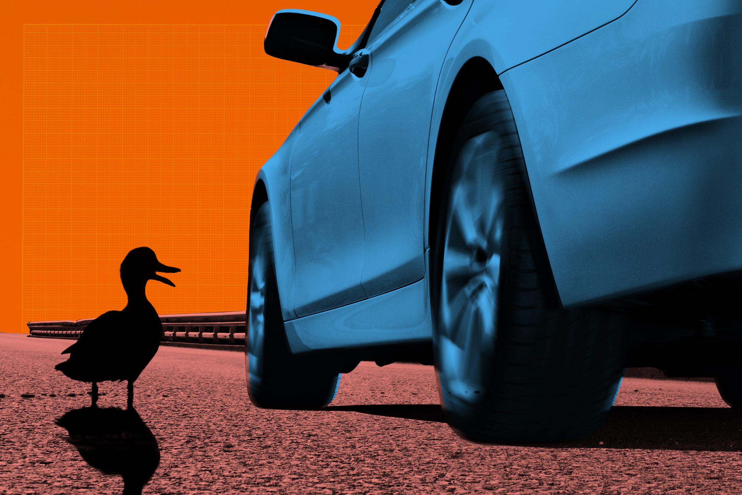 futurism.com - Frank Landymore - Self-Driving Car Runs Down Mother Duck Taking Care of Her Eggs, Flees Scene
